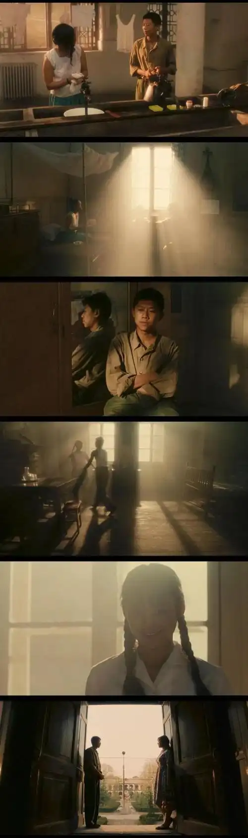 华语巅峰作品,以下是《阳光灿烂的日子》洗版画质截图.