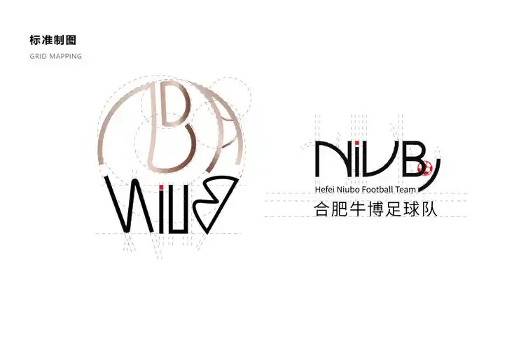 logo设计合肥牛博足球队