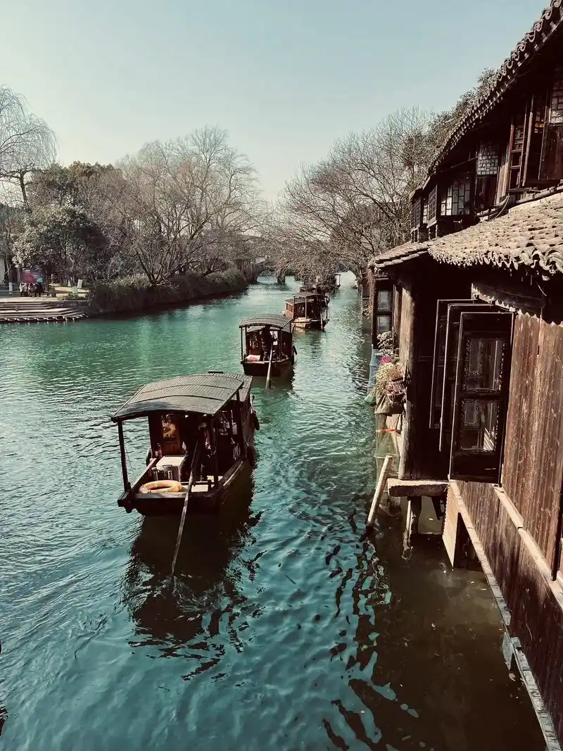 开启97旅行第五站:桐乡乌镇.特别美的一个江南水乡古镇,小桥 - 抖音