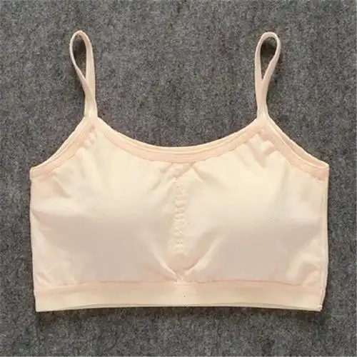 棉质少女文胸育期中学生胸衣小背心式女孩内衣无钢圈夏季薄款