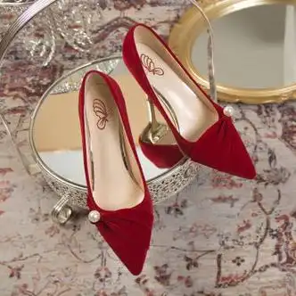 酒红色6厘米全新升级 [新款上 37