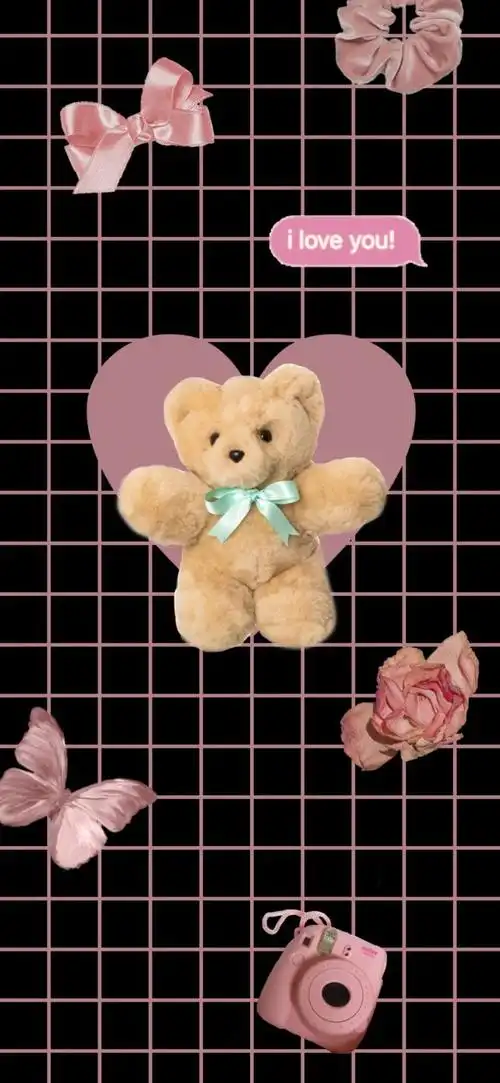 可爱壁纸聊天背景图