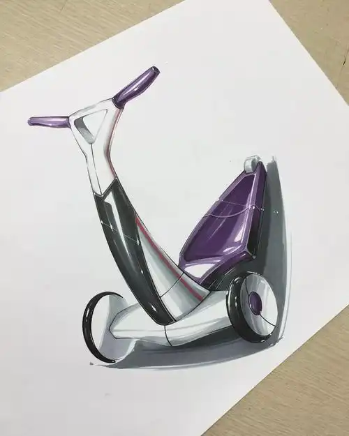 远川绘手绘素材第326天马克笔产品速写表现