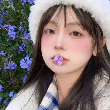 甜美又很洋气的女生快手头像唯美可爱头像女小清新图片