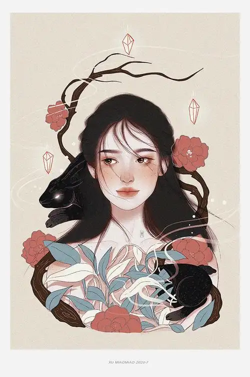 手绘 插画 壁纸 艺术