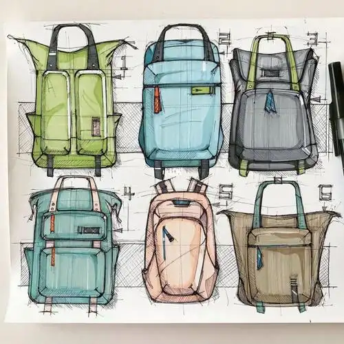 一些不错的包包手绘,值得收藏