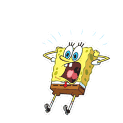 海绵宝宝透明动图 - 堆糖,美图壁纸兴趣社区