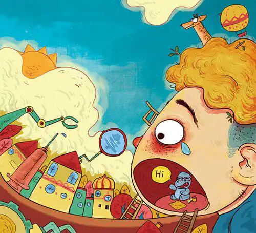 教育意义的儿童画