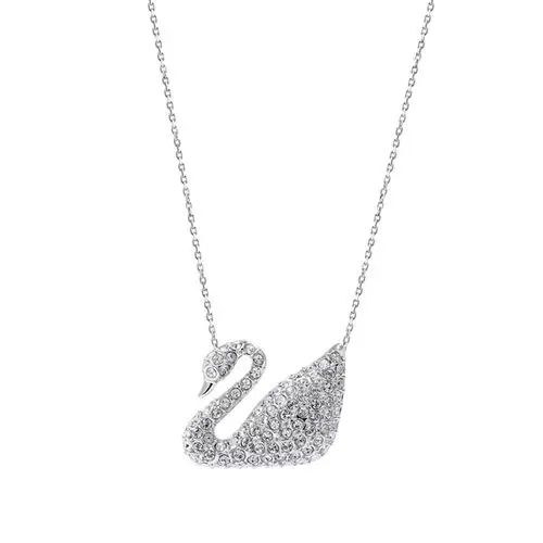 【直营】swarovski 施华洛世奇 女士swan天鹅经典项链可调锁骨链