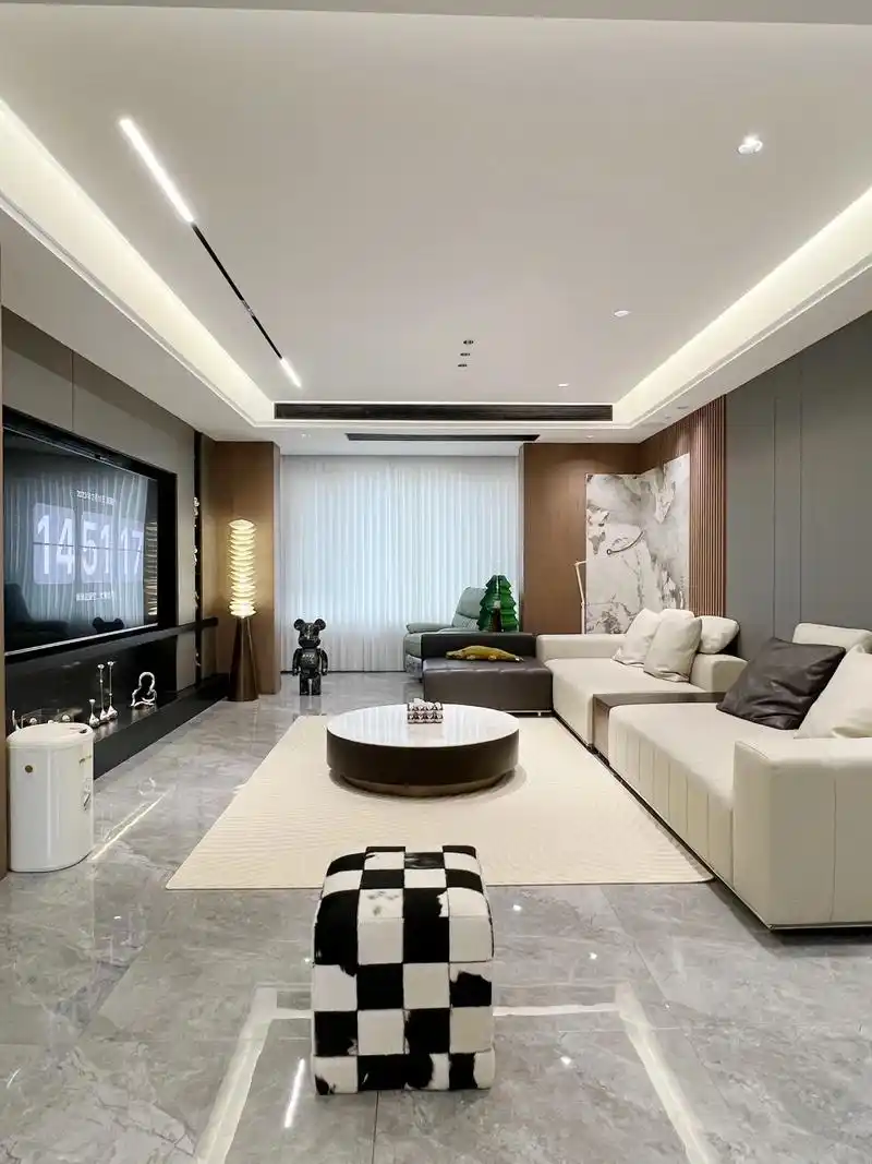 这样的客厅你们喜欢吗?越简单越好看 #软装搭配 #装修 #记 - 抖音