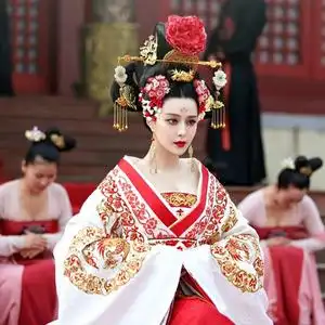 影视同款古装武媚娘传奇唐朝皇帝皇后妃子范冰冰武则天喜服演出服