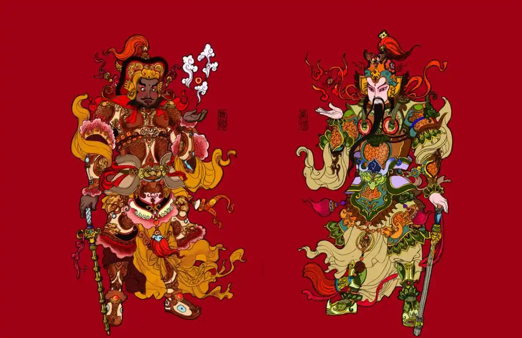 四大门神分别叫什么?作为炎黄子孙要知道