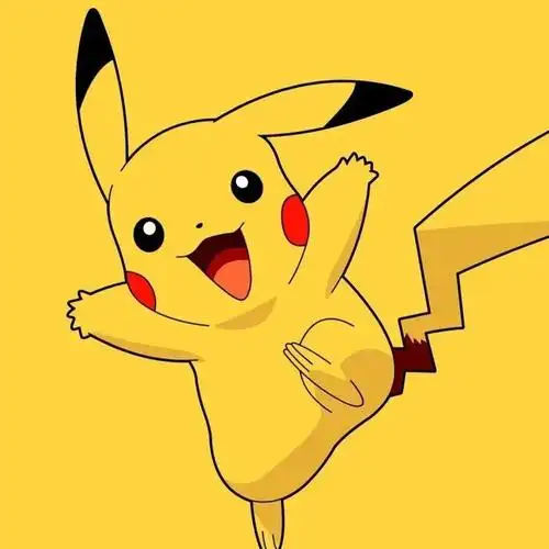 皮卡丘主题头像今天请你喝可乐希望你可爱又快乐