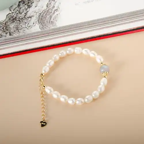 汉服配饰可爱简约珍珠手链古风复古串珠国风手链