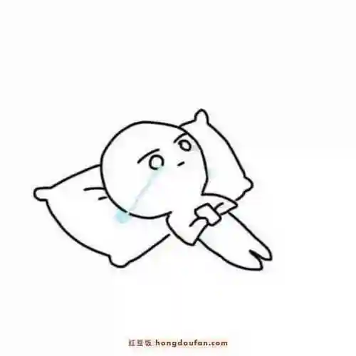 泪流雨下要如何画10张流泪的表情儿童简笔画