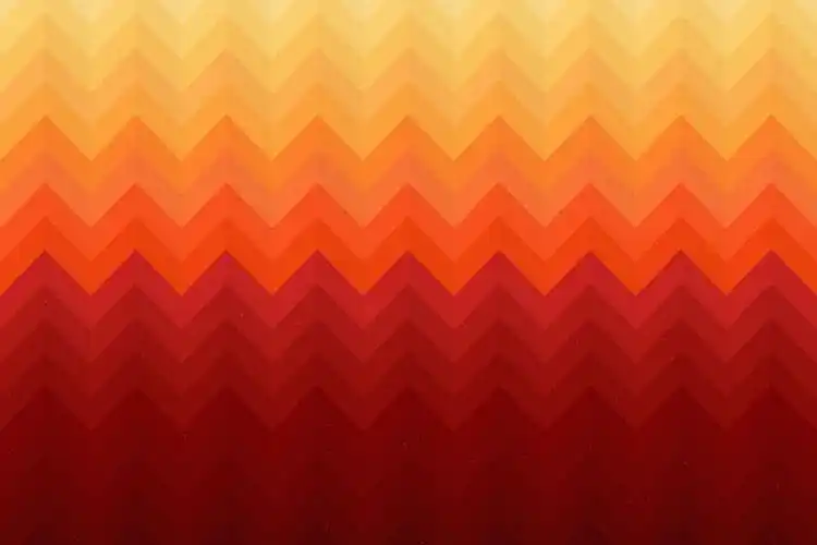 渐变红色波浪背景图片