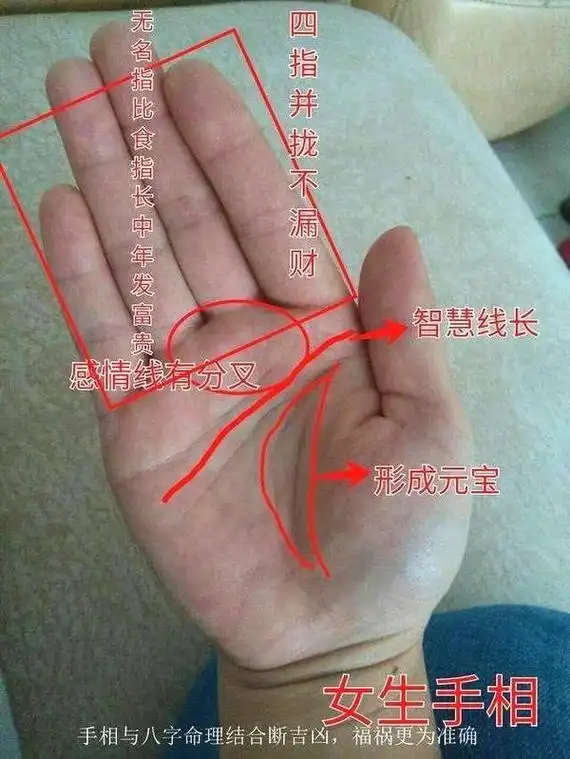 女人大富大贵的手相娶到这种女人真是三生福气