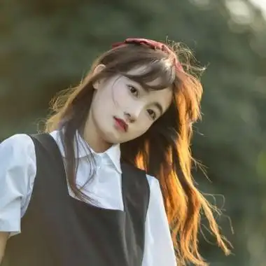 高清2021年女生头像小清新真人版图片