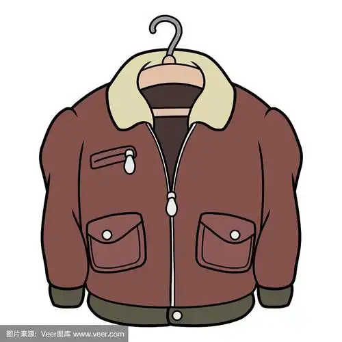 经典皮夹克的插图