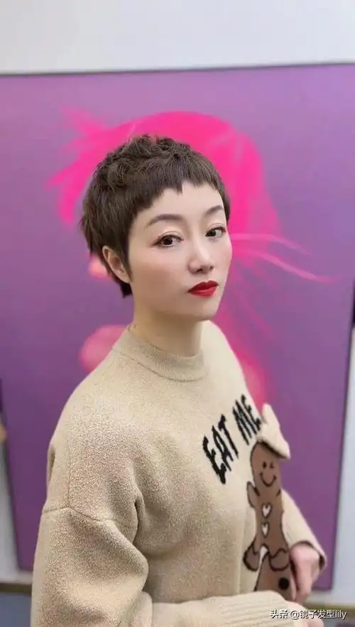 40岁女短发发型图片,40岁女人最有气质发型短发(今夏发型这样剪)