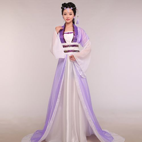 服装古代仙女长裙成人汉服演出演出服汉朝贵妃民族服装