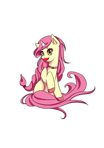 卡通小马设计形象