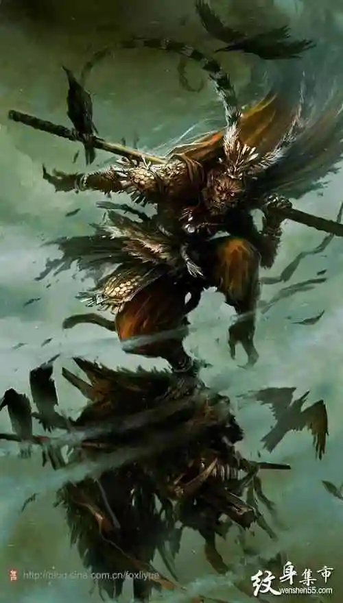 斗战胜佛纹身斗战胜佛纹身手稿斗战胜佛纹身手稿图案