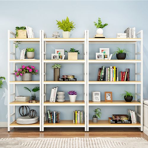 置物架落地多层收纳整理储物架客厅宜家卧室组合架子货架创意书架