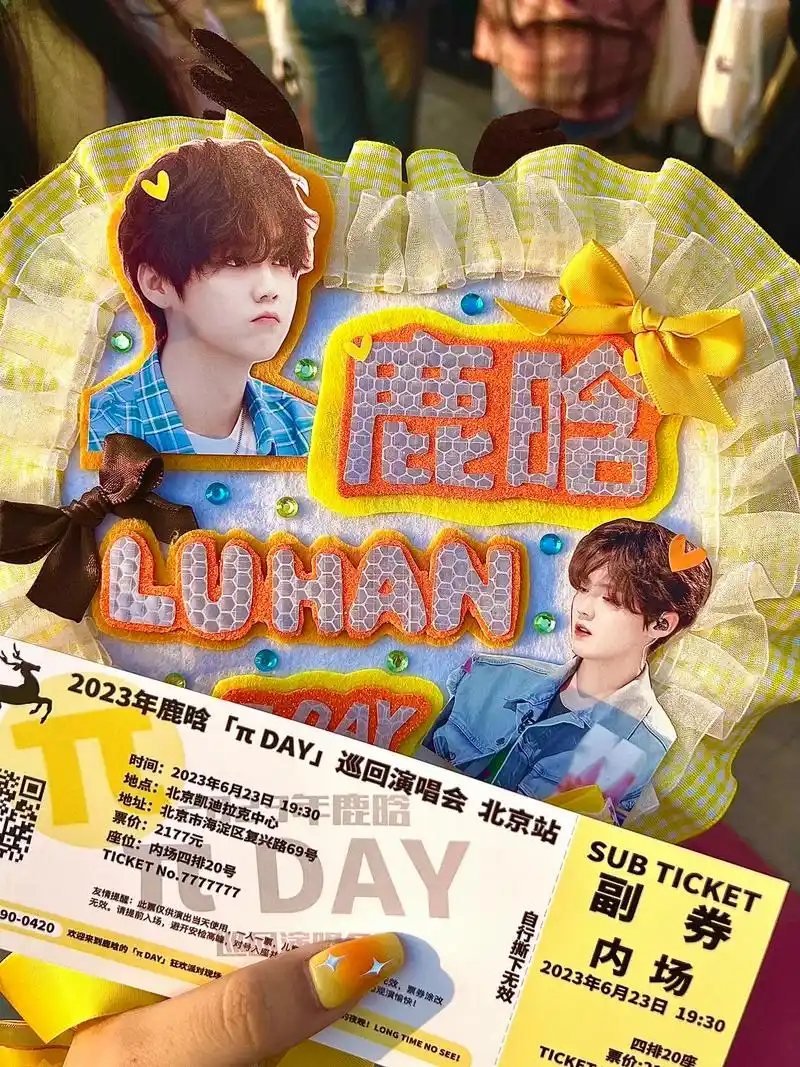 这场关于青春的梦 我做了10年#鹿晗三巡演唱会 #exo - 抖音