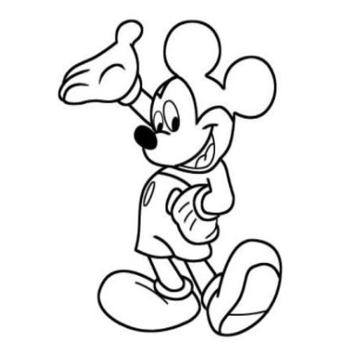 米老鼠简笔画