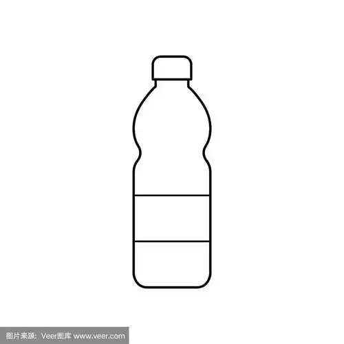 黑色简单平面轮廓插图孤立eps10在白色背景