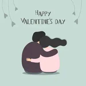 男人和女人深情地拥抱对方. 圣瓦伦丁盛宴的人物.