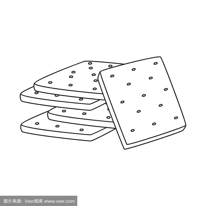 饼干和饼干标志