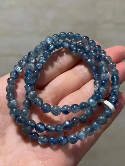 星空油画蓝晶石