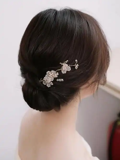 超简单韩式盘发教程78慵懒到不行!