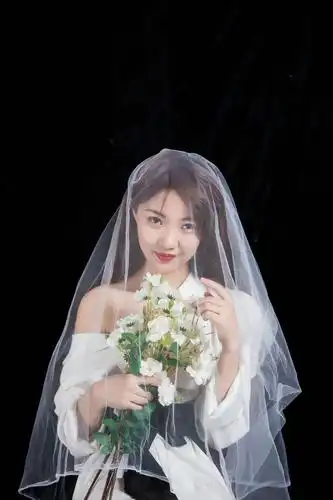 路遥小仙女头纱照拍摄