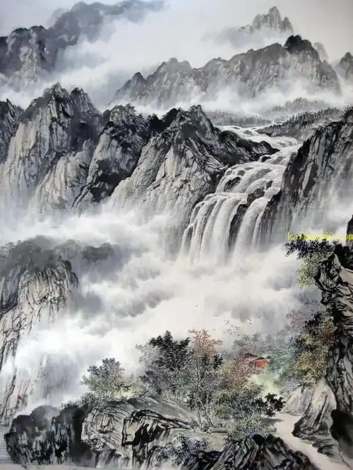 陈泊清山水画作品欣赏震撼