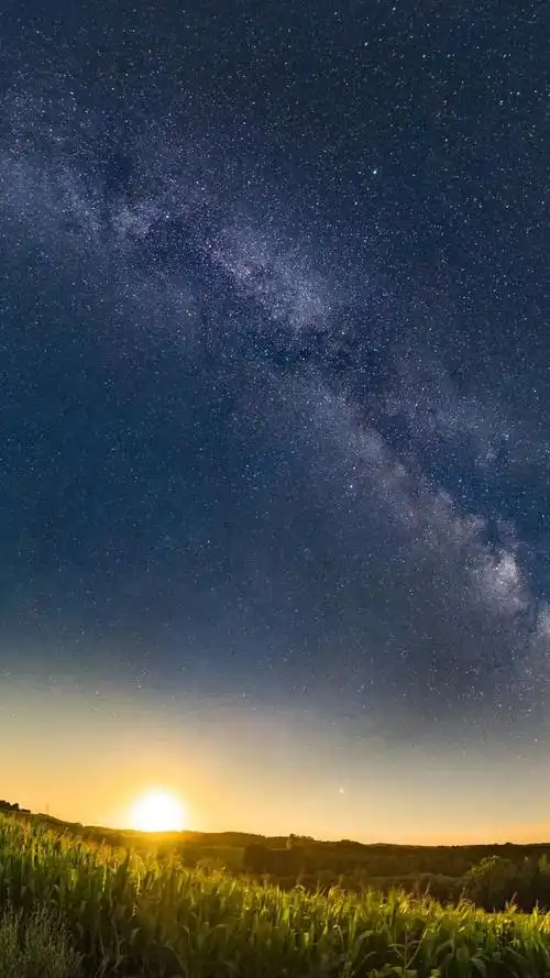 要不要启用苹果wapi_苹果壁纸精选:送你超美的星空壁纸,要不要?