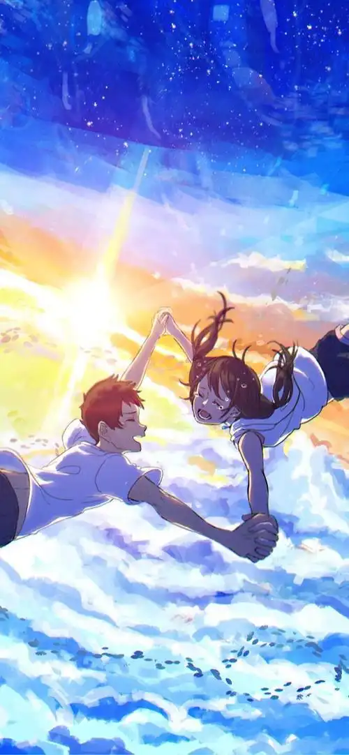 手机壁纸;新海诚天气之子