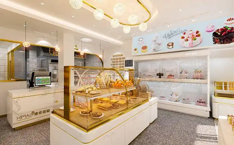 合肥蛋糕店设计原则好看的蛋糕店装修效果图案例