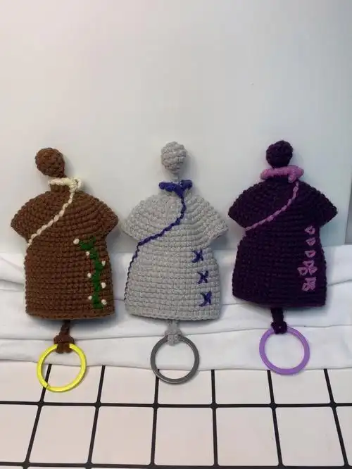 图解复古旗袍钥匙包我自己整理了一下