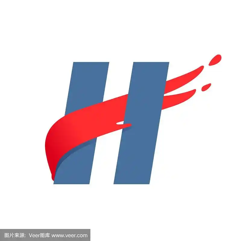 h字标志配高速红旗线.