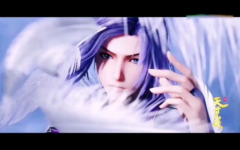 凤往天翔羽掠空行唯美白凤天行九歌五周年