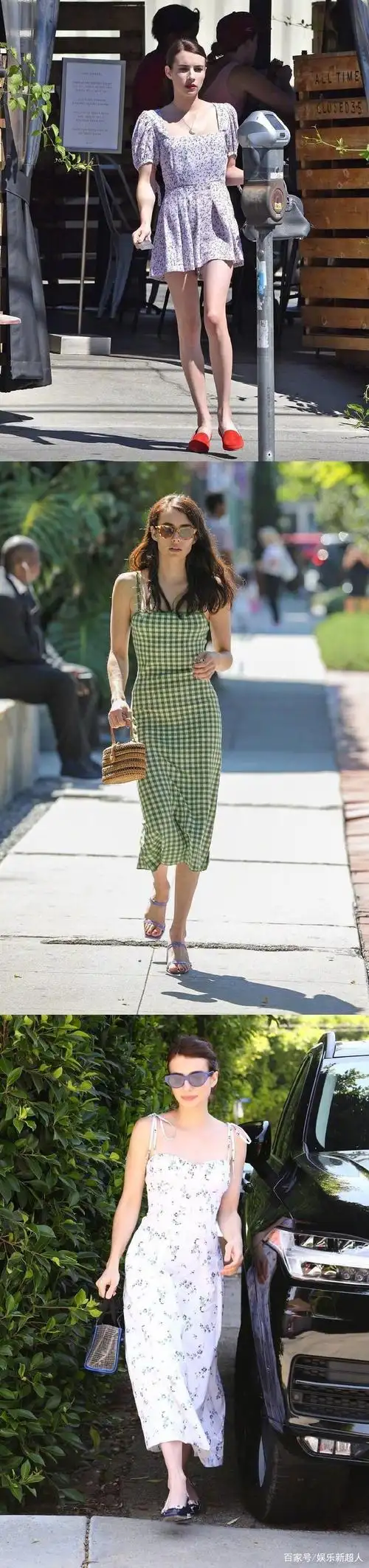 好莱坞女星艾玛·罗伯茨,矮个子女生的穿搭典范!