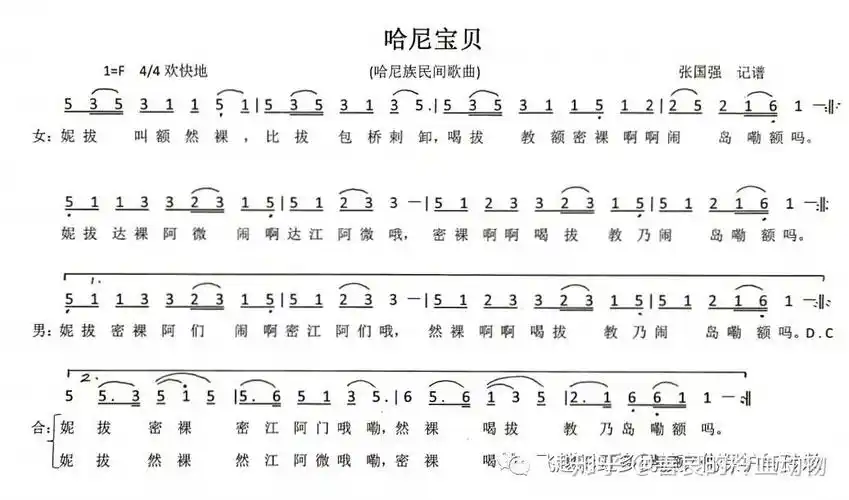 哈尼宝贝里哈尼族歌曲叫啥咋搜太上头了求帮助