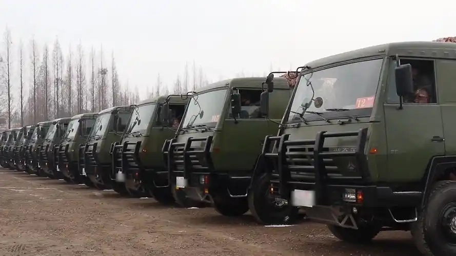 西藏汽车兵训练画面来袭!