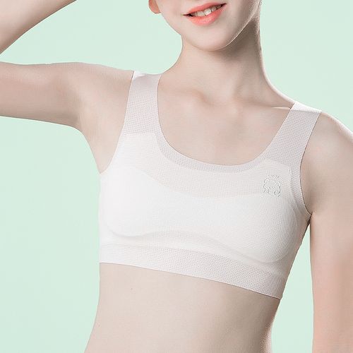 女童内衣发育小学生夏季薄款无痕少女文胸儿童抹胸