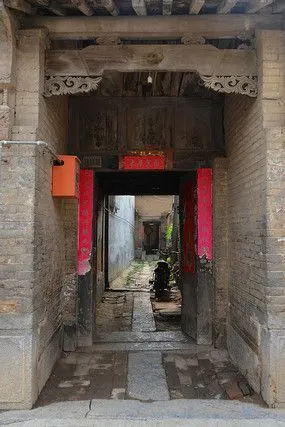 明清老房子门洞