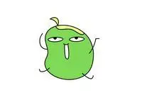 绿豆卡通人物简笔画