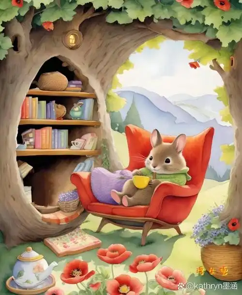 童话故事里的治愈小场景